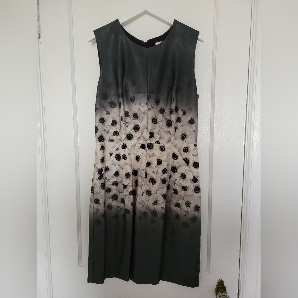 MILLY floral cocktail dress